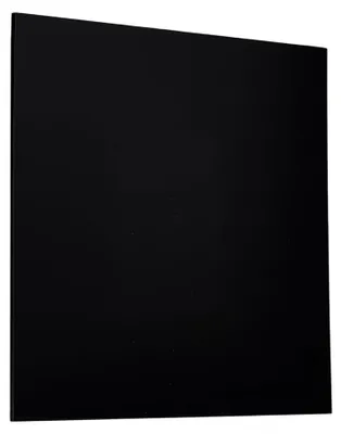 HDPE-Platte 30x30 cm, schwarz, 6 mm, für DIY & Industrie