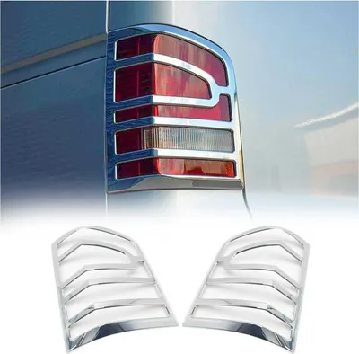 Image de Cadre De Feu Stop Arrière Pour VW T5 Transporter 2010-2015 en ABS Chromé