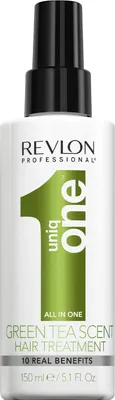 Zdjęcie produktu dla Revlon Uniq One All In One Green Tea Kuracja bez spłukiwania do włosów 150 ml