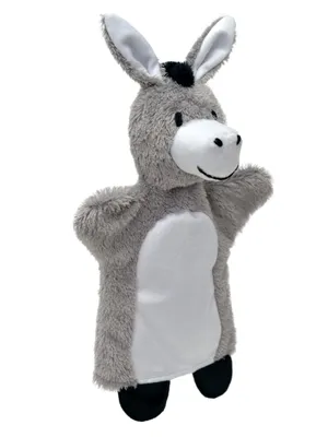 Produktbild von Handpuppe Esel 34 cm Grau, 20327A