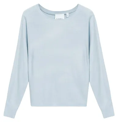 Image de Pull en maille Comma, gris/noir, modèle S