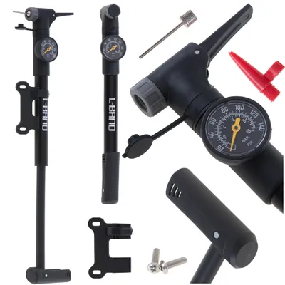 Produktbild von KIK KX5058 Fahrradpumpe mit Manometer