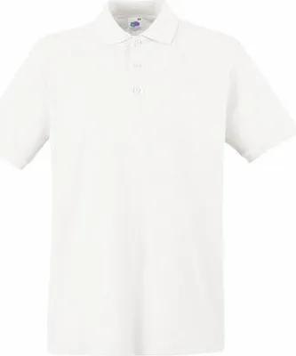 Produktbild von Fruit of the Loom - Premium Polo - White - S