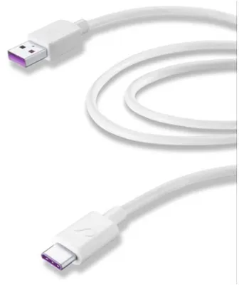 Zdjęcie produktu dla Cellularline 8018080301360, 1,2 m, USB A, Biały