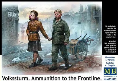 Produktbild von Master Box Ltd. Volkssturm. Ammunition to the Frontline  1:35 MB35182