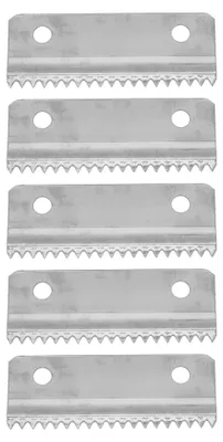 Produktbild von Ersatzklingen aus Eisen für Papierschneider, 5 Stück, in Silber, für Büro und Zuhause