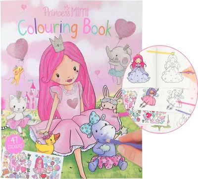 Produktbild von Princess Mimi Malbuch