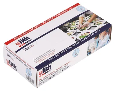 Obrázok produktu pre Ulith 816.732 (ODER 816.832) 100er Einweghandschuhe Vinyl L