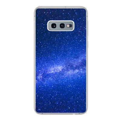 Produktbild von MuchoWow® Handyhülle Schutzhülle Hülle für Samsung Galaxy S10e Sternenhimmel - Universum - Blau - Jungen - Mädchen - Kinder Silikon Softcase Handy Hülle - Handy