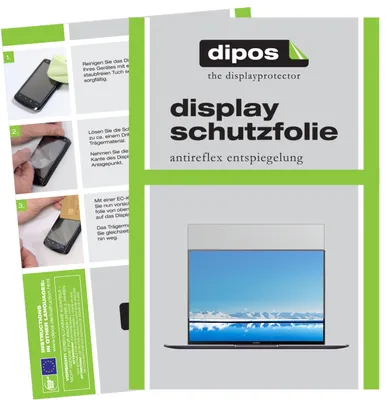 Produktbild von 2x Schutzfolie für Huawei MateBook X Pro matt Displayschutzfolie Folie Display