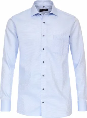 Produktbild von CASAMODA Herren Businesshemd Langarm Kent Modern-Fit Hellblau 46