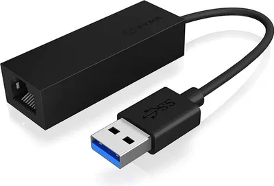Image de Adapter IcyBox USB 3.2 Gen1 zu Gigabit Ethernet retail