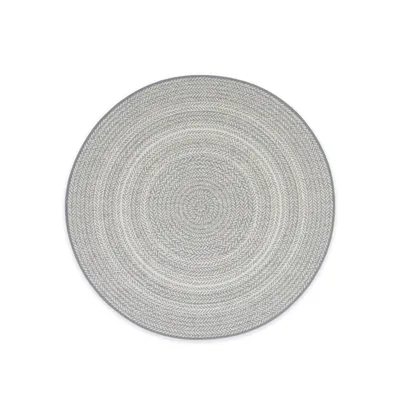 Produktbild von In- & Outdoor Teppich Rund FINN Grau, Ø120 cm