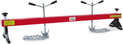 Produktbild von Ramroxx Profi Motorbrücke Kotflügeltraverse Motorheber bis 500kg rot