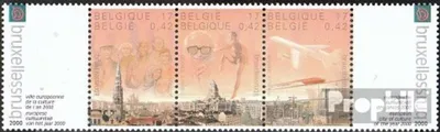 Produktbild von Briefmarken Belgien 2000 Mi 2935-2937 Fünferstreifen (kompl.Ausg.) postfrisch Brüssel