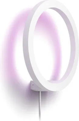 Obrázok produktu pre Philips Hue White and colour ambience 8719514343405, Inteligentné nástenné svetlo, Bluetooth/Zigbee, Biela, LED, Kov, Žiarovky bez možnosti výmeny