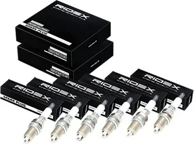 Produktbild von 6x RIDEX Zündkerze Nickeln für VW Golf V Schrägheck (1K1) 686S0072