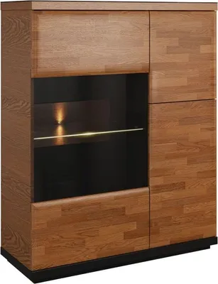 Produktbild von Vitrine, 102cm x 42cm x 127cm (LxBxH)