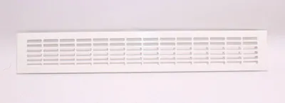 Produktbild von MARLEY Lüftungsblech Alu 500x80 Weiß