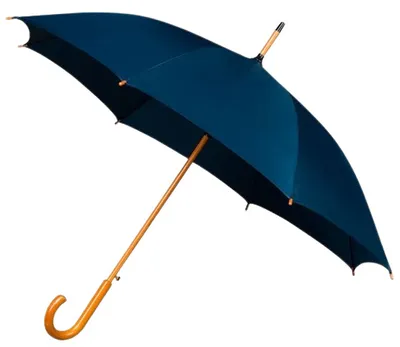 Produktbild von regenschirm automatisch 102 cm Polyester dunkelblau
