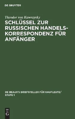 Produktbild von Schlüssel zur Russischen Handelskorrespondenz für Anfänger