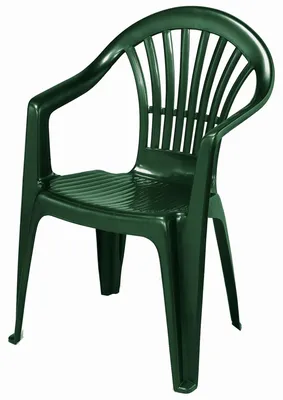 Produktbild von Kunststoff Stapelstuhl Bistrostuhl Gartenstuhl "ALTEA" Grün