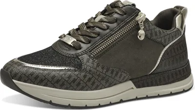 Produktbild von Tamaris Damen Sneaker Schnürschuh Halbschuh Reißverschluss 1-23732-41, Größe:42 EU, Farbe:Grün