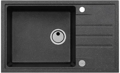 Produktbild von Alveus Intermezzo - Granit-Spüle 780x480 mm, carbon 1117050