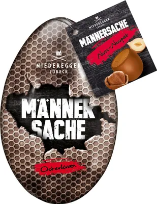 Obrázek produktu pro Niederegger Marzipan Pánské velikonoční oříškové nugátové čokolády 50g