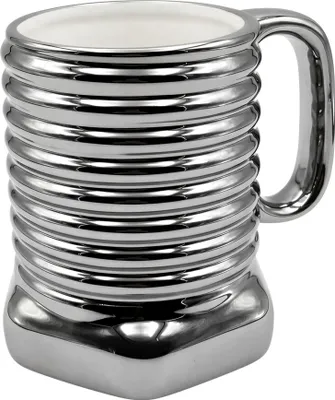 Produktbild von Gadget Master Schrauben-Tasse, spülmaschinenfest, 360 ml, Silber