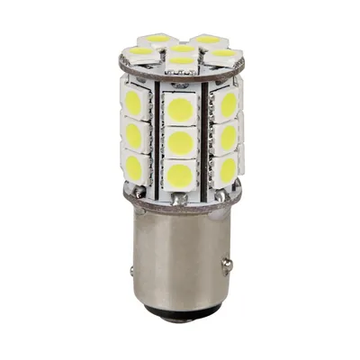 Immagine prodotto di LED ad alta potenza 81 Lampadina pilota 12V 27 SMD x 3 chip P21/5W BAY15d