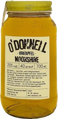 Produktbild von O'Donnell Moonshine Bratapfel 700ml 20% Vol.