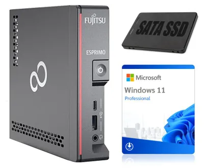 Immagine prodotto di PC Computer Fujitsu Esprimo G9010 mini-PC | Intel i5-10500T | 32 GB DDR4 | 256GB SSD | Win11  | Grade A