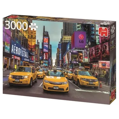 Produktbild von Premium Collection Taxis in New York 3000 Teile, 3000 Stück(e), Fahrzeuge, 12 Jahr(e)