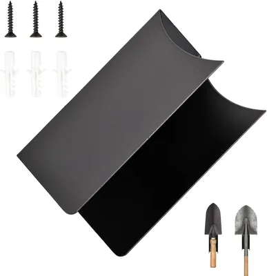 Produktbild von Wandhalterung für Besenhalter - Vielseitiges Garagenregal aus Stahl