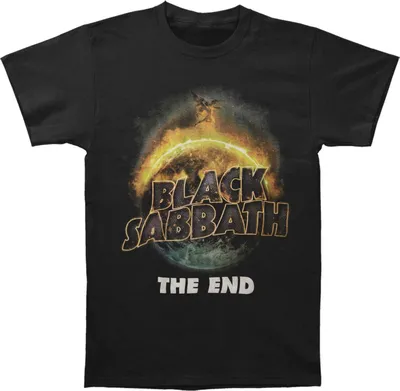 Immagine prodotto di Black Sabbath - Maglietta "The End" per uomo/donna Unisex RO542 (XXL) (Nero)