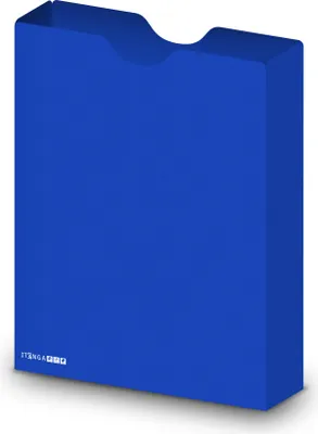 Produktbild von itenga Heftbox DIN A4 Hochformat aus PP blau