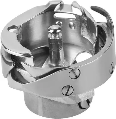 Produktbild von Spulhalter für Industrienähmaschinen, drehbare Nadelhalterung aus Edelstahl, geeignet für verschiedene Nähmaschinen und Modelle