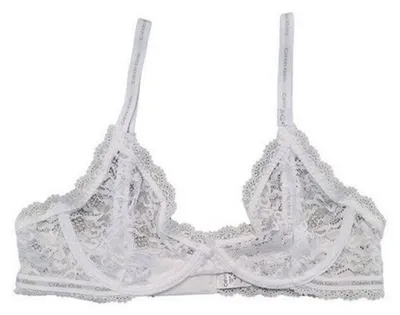Produktbild von Calvin Klein - BH für Damen, Netzmaterial NA1017 (70A) (Weiß)