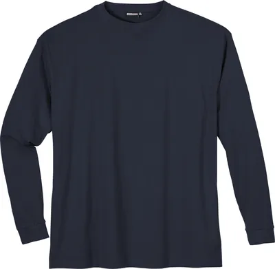 Produktbild von Adamo Langarmshirt große Größen navy