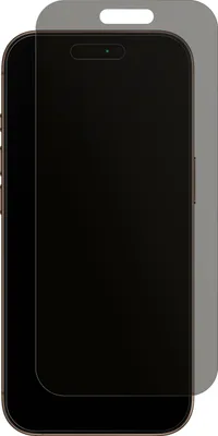 A screen protector is shown on top of a smartphone.