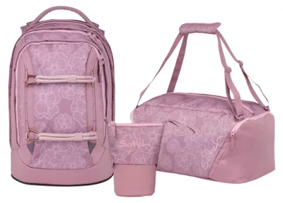 Produktbild von Satch, Schulrucksack-Set PACK Magnolia Dream 3-teilig, ab 5. Klasse