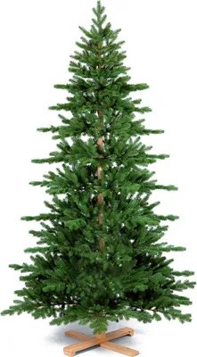 Produktbild von Weihnachtsbaum DELUXE Tanne WOODY 210 cm