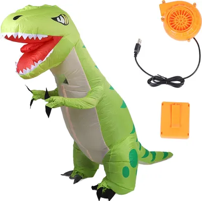 Produktbild von Drache, aufblasbare Kleidung, Polyester, Halloween, Rollenspiel, Ganzkörper-Stehkostüm für Festivals, Partys, Erwachsene