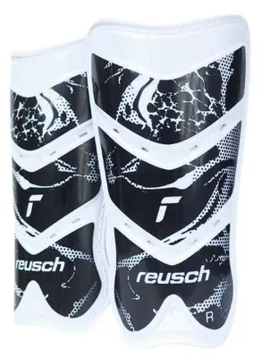 Produktbild von Reusch - "Attrakt Lite" Schienbeinschutz, Fußball PP12381 (S) (Weiß/Schwarz)