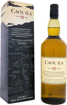 Produktbild von Caol Ila 12 Years + Box 1000ml 43% Vol.