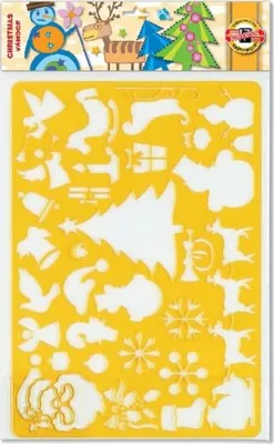 Produktbild von WEIHNACHTSVORLAGE zum Zeichnen für Kinder Scrapbooking Weihnachten