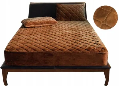 Produktbild von Domidekor Matratzenschoner Velours wasserdicht 160x200 cm
