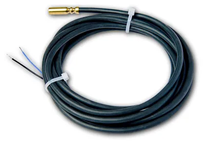 PT1000 Temperatursensor, Silikonkabel, 2 m, für Solarheizung