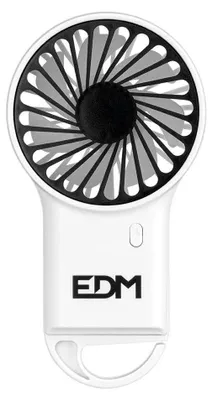 Image de Ventilateur Portable Crochet Edm Portable, Rechargeable, Avec Crochet - Edm